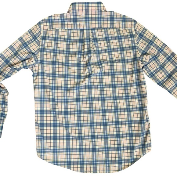 Vineyard Vines Tartan Plaid Classic Fit Tucker Shirt Performance Fabric Preppy M - Picture 7 of 15